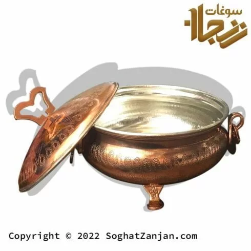 قیمت سوپ خوری مسی زنجان در 3 سایز